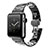 Acero Inoxidable Correa De Reloj Pulsera Eslabones para Apple iWatch 5 40mm Negro