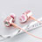Auriculares Auricular Estereo H25 Rosa