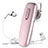 Auriculares Bluetooth Auricular Estereo Inalambricos H37 Rosa