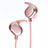 Auriculares Bluetooth Auricular Estereo Inalambricos H43 Rosa