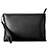 Bolso Cartera Protectora de Cuero Universal H01 Negro