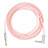 Cable Mini Jack de 3.5mm Adaptador Estereo Doble Macho Plano Audio A08 Rosa