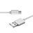 Cable Type-C Android Universal T04 Plata