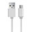 Cable Type-C Android Universal T04 Plata