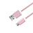 Cable Type-C Android Universal T04 Rosa
