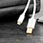 Cable USB 2.0 Android Universal A01 Blanco
