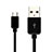 Cable USB 2.0 Android Universal A02 Negro