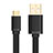 Cable USB 2.0 Android Universal A09 Negro
