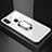 Carcasa Bumper Funda Silicona Espejo con Magnetico Anillo de dedo Soporte A01 para Xiaomi Redmi 6 Pro