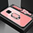 Carcasa Bumper Funda Silicona Espejo con Magnetico Anillo de dedo Soporte T01 para Huawei Mate 20 Pro
