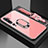 Carcasa Bumper Funda Silicona Espejo con Magnetico Anillo de dedo Soporte T01 para Xiaomi Mi Note 10