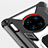 Carcasa Bumper Funda Silicona Espejo con Magnetico Anillo de dedo Soporte T02 para Huawei Mate 30