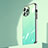 Carcasa Bumper Funda Silicona Espejo Gradiente Arco iris AT1 para Apple iPhone 13 Pro
