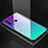 Carcasa Bumper Funda Silicona Espejo Gradiente Arco iris H01 para Huawei Honor 20 Lite