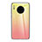 Carcasa Bumper Funda Silicona Espejo Gradiente Arco iris H01 para Huawei Mate 30E Pro 5G