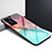 Carcasa Bumper Funda Silicona Espejo Gradiente Arco iris H01 para Huawei P40 Pro