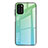 Carcasa Bumper Funda Silicona Espejo Gradiente Arco iris H01 para Xiaomi Poco M3