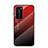 Carcasa Bumper Funda Silicona Espejo Gradiente Arco iris H02 para Huawei P40 Pro