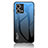 Carcasa Bumper Funda Silicona Espejo Gradiente Arco iris LS1 para Oppo F21s Pro 4G