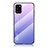 Carcasa Bumper Funda Silicona Espejo Gradiente Arco iris LS1 para Samsung Galaxy A31