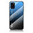 Carcasa Bumper Funda Silicona Espejo Gradiente Arco iris LS1 para Samsung Galaxy A31