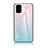 Carcasa Bumper Funda Silicona Espejo Gradiente Arco iris LS1 para Samsung Galaxy A51 4G