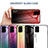 Carcasa Bumper Funda Silicona Espejo Gradiente Arco iris LS1 para Samsung Galaxy A71 5G