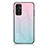 Carcasa Bumper Funda Silicona Espejo Gradiente Arco iris LS1 para Samsung Galaxy M13 4G