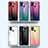 Carcasa Bumper Funda Silicona Espejo Gradiente Arco iris LS1 para Samsung Galaxy M21s