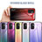 Carcasa Bumper Funda Silicona Espejo Gradiente Arco iris LS1 para Samsung Galaxy M23 5G