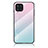 Carcasa Bumper Funda Silicona Espejo Gradiente Arco iris LS1 para Samsung Galaxy M32 4G