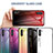 Carcasa Bumper Funda Silicona Espejo Gradiente Arco iris LS1 para Samsung Galaxy Note 10 5G