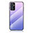 Carcasa Bumper Funda Silicona Espejo Gradiente Arco iris LS1 para Samsung Galaxy Quantum2 5G