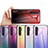 Carcasa Bumper Funda Silicona Espejo Gradiente Arco iris LS1 para Xiaomi Mi Note 10 Lite