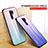 Carcasa Bumper Funda Silicona Espejo Gradiente Arco iris LS1 para Xiaomi Redmi 9