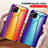 Carcasa Bumper Funda Silicona Espejo Gradiente Arco iris LS2 para Samsung Galaxy A42 5G