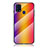 Carcasa Bumper Funda Silicona Espejo Gradiente Arco iris LS2 para Samsung Galaxy M21s