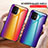 Carcasa Bumper Funda Silicona Espejo Gradiente Arco iris LS2 para Samsung Galaxy S10 Lite