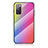 Carcasa Bumper Funda Silicona Espejo Gradiente Arco iris LS2 para Samsung Galaxy S20 FE 5G