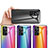 Carcasa Bumper Funda Silicona Espejo Gradiente Arco iris LS2 para Xiaomi Mi 12T 5G