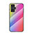 Carcasa Bumper Funda Silicona Espejo Gradiente Arco iris LS2 para Xiaomi Poco F4 GT 5G