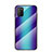 Carcasa Bumper Funda Silicona Espejo Gradiente Arco iris LS2 para Xiaomi Poco M3