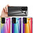Carcasa Bumper Funda Silicona Espejo Gradiente Arco iris LS2 para Xiaomi Redmi Note 11 5G