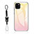 Carcasa Bumper Funda Silicona Espejo Gradiente Arco iris M01 para Apple iPhone 13