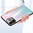 Carcasa Bumper Funda Silicona Espejo Gradiente Arco iris M01 para Apple iPhone 13 Pro