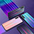 Carcasa Bumper Funda Silicona Espejo Gradiente Arco iris M01 para Huawei P20 Pro