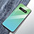 Carcasa Bumper Funda Silicona Espejo Gradiente Arco iris M01 para Samsung Galaxy S10 5G