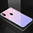 Carcasa Bumper Funda Silicona Espejo Gradiente Arco iris M01 para Xiaomi Mi 8
