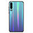 Carcasa Bumper Funda Silicona Espejo Gradiente Arco iris M02 para Huawei P30