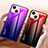 Carcasa Bumper Funda Silicona Espejo Gradiente Arco iris para Apple iPhone 13